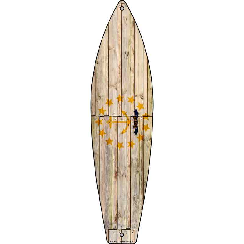 Rhode Island State FLAG Wholesale Novelty Surfboard