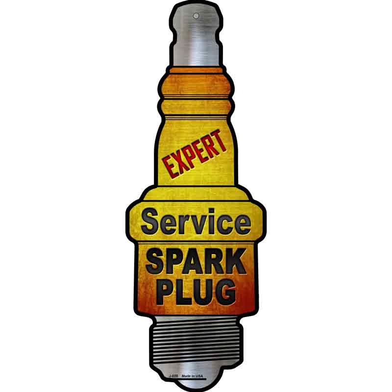 Expert Service Wholesale Novelty Metal Spark Plug SIGN