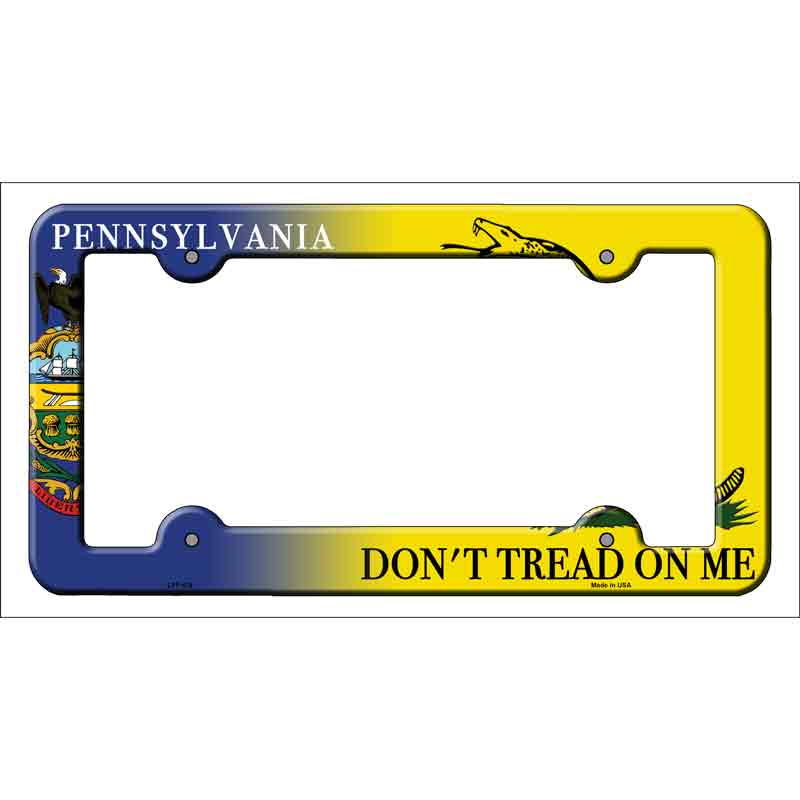 Pennsylvania|Dont Tread Wholesale Novelty Metal License Plate FRAME
