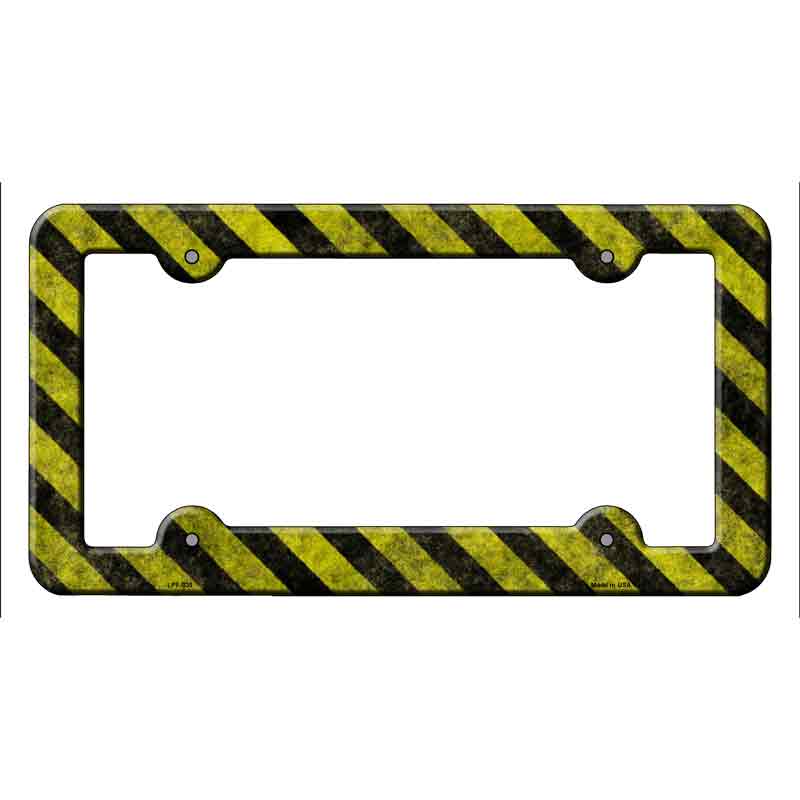 Caution Wholesale Novelty Metal License Plate FRAME