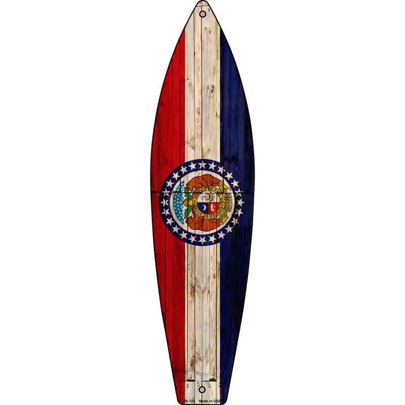 Missouri State FLAG Wholesale Novelty Surfboard