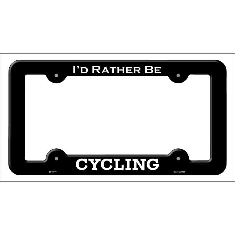 Cycling Wholesale Novelty Metal License Plate FRAME