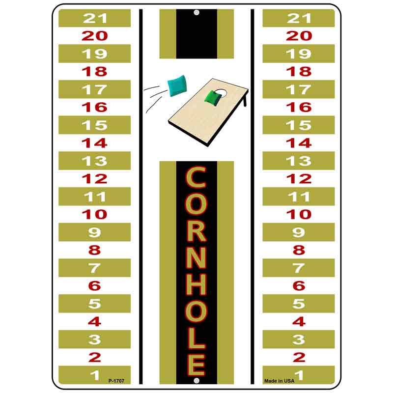 Cornhole Scoreboard Parking SIGN Wholesale Novelty