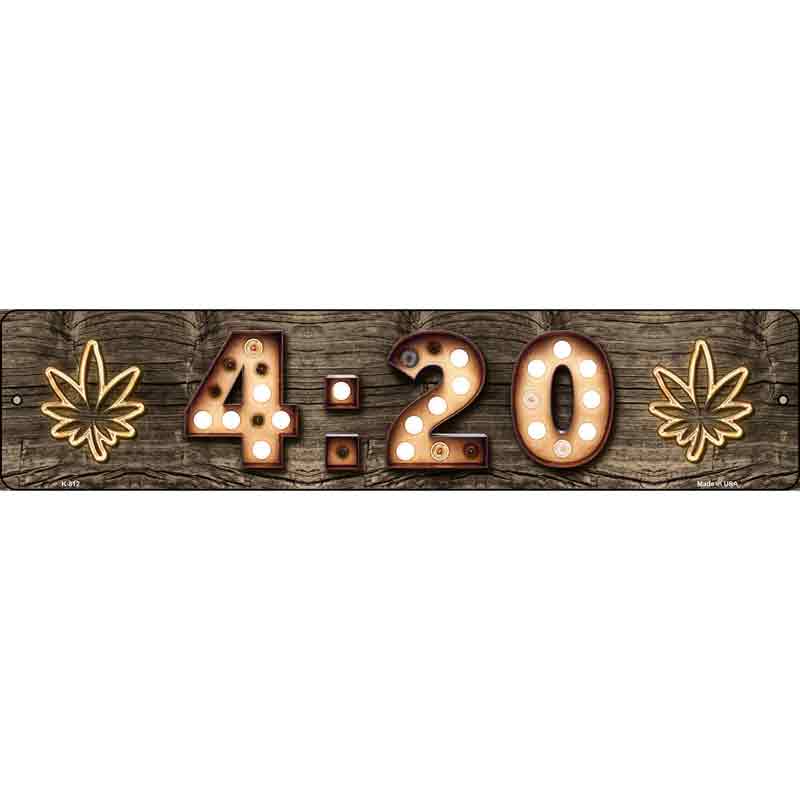 420 Bulb Lettering Wholesale Small Street SIGN