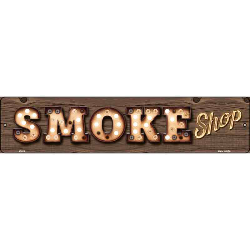 Smoke Shop Bulb Lettering Wholesale Small Street SIGN