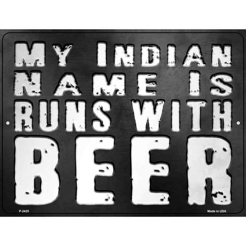 My Indian Name Wholesale Novelty Metal Parking SIGN