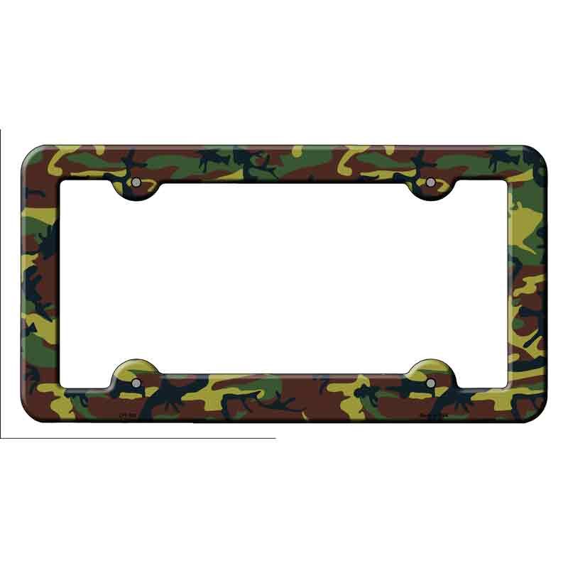 Camouflage Wholesale Novelty Metal License Plate FRAME