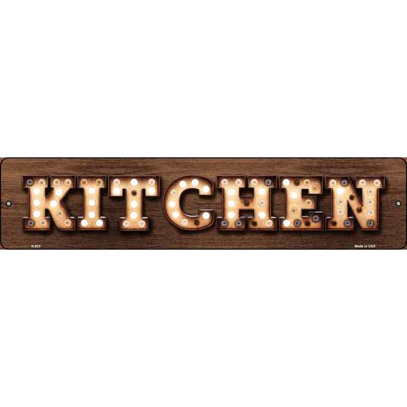 Kitchen Bulb Lettering Wholesale Small Street SIGN