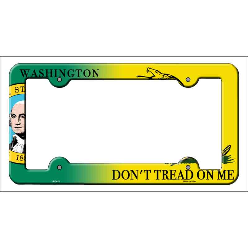 Washington|Dont Tread Wholesale Novelty Metal License Plate FRAME