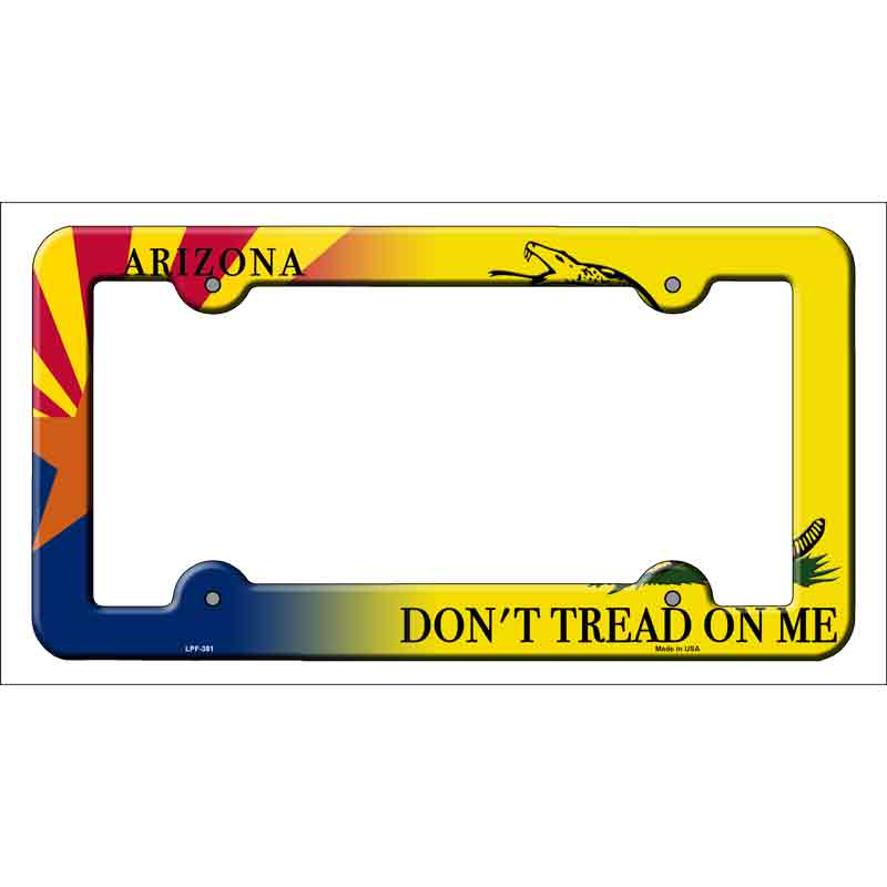 Arizona|Dont Tread Wholesale Novelty Metal License Plate FRAME