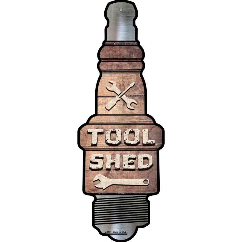 TOOL Shed Wholesale Novelty Metal Spark Plug Sign