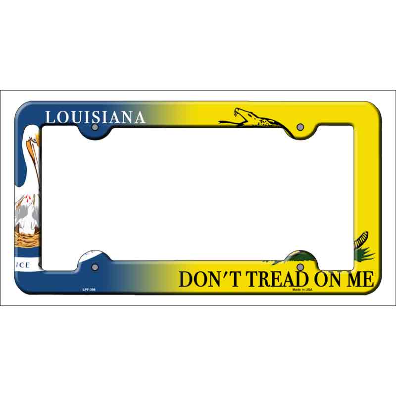 Louisiana|Dont Tread Wholesale Novelty Metal License Plate FRAME