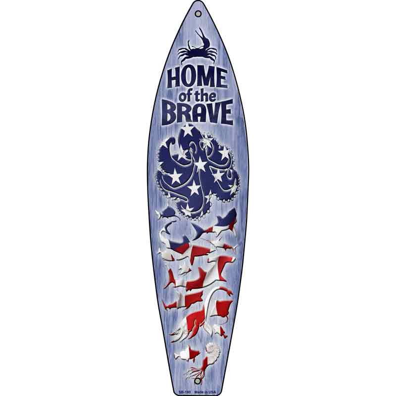 Home of the Brave Wholesale Novelty surfboard