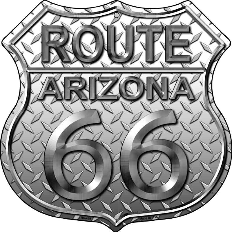 Route 66 DIAMOND Arizona Wholesale Metal Novelty Highway Shield