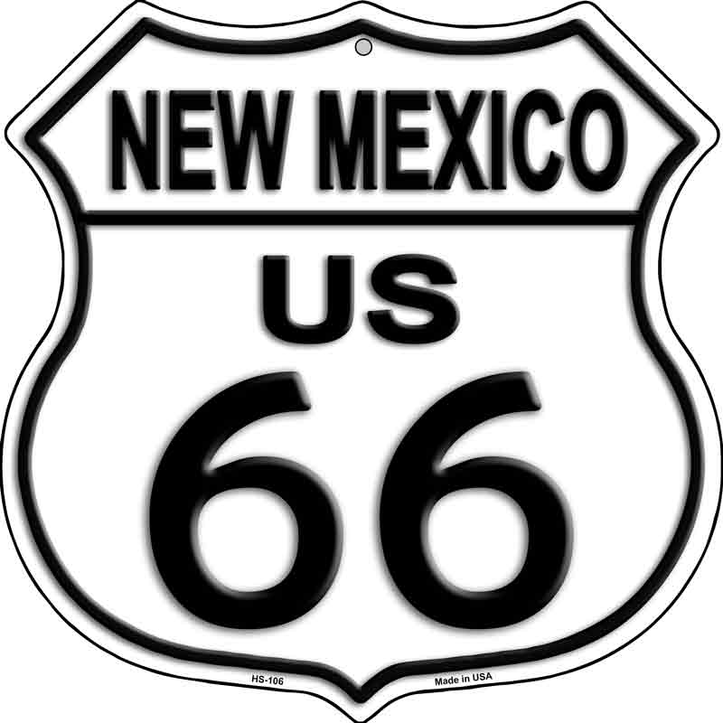 NEW Mexico Route 66 Highway Shield Wholesale Metal Sign