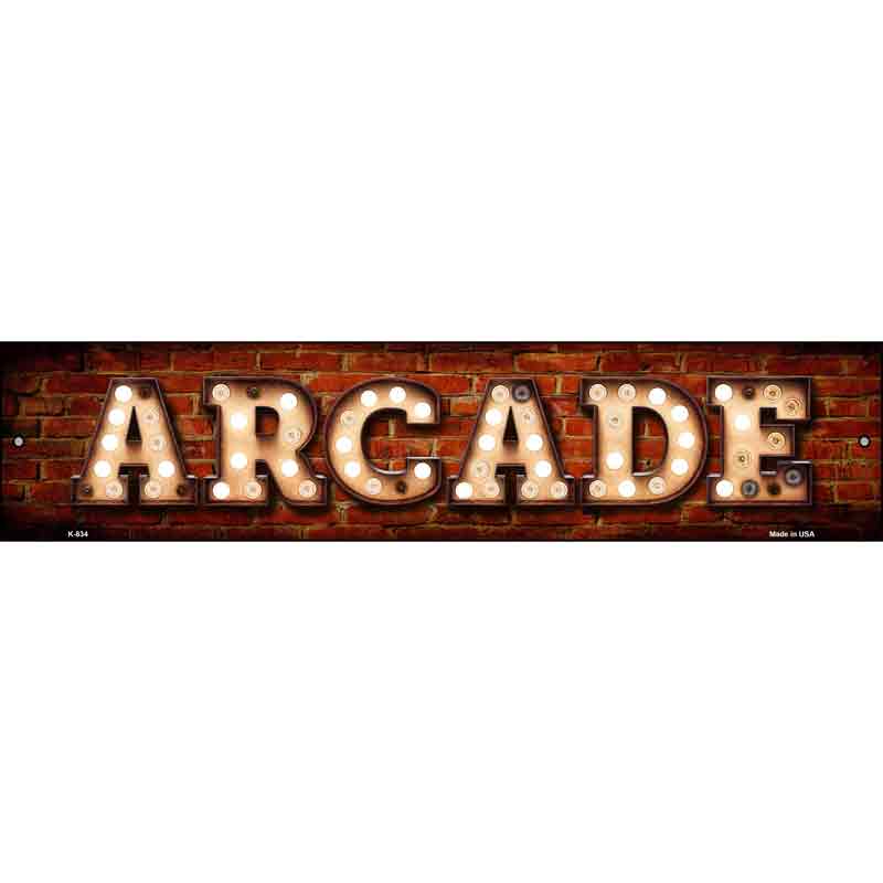Arcade Bulb Lettering Wholesale Small Street SIGN