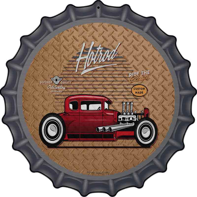 Ride The Classic Hotrod Wholesale Novelty Metal Bottle CAP