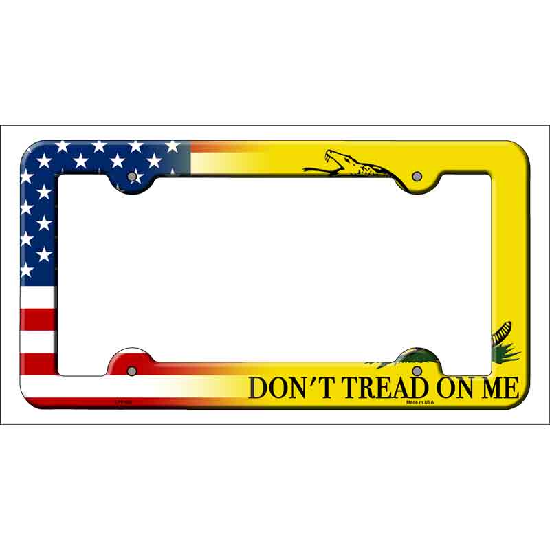 American FLAG|Dont Tread Wholesale Novelty Metal License Plate Frame