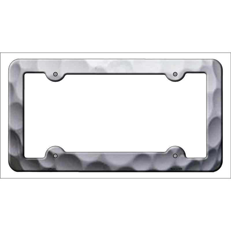 Golfball Ripples Wholesale Novelty Metal LICENSE PLATE Frame