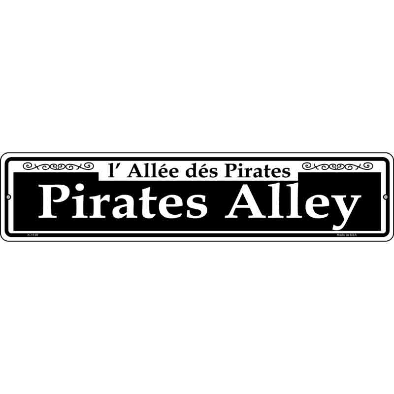 Pirates Alley Wholesale Novelty Small Metal Street Sign