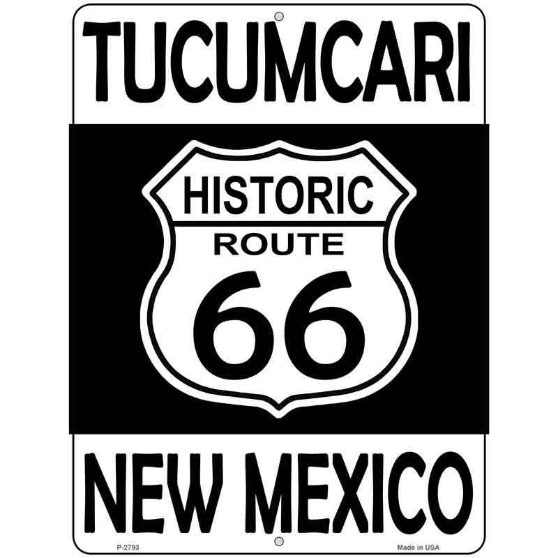 Tucumcari NEW Mexico Historic Route 66 Wholesale Novelty Metal Parking Sign