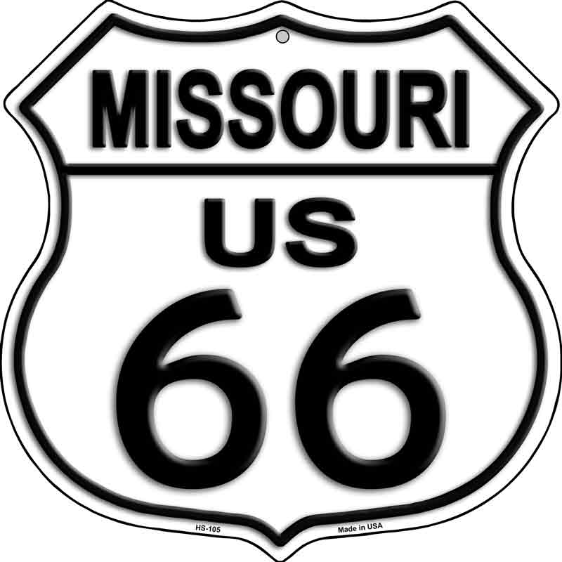 Missouri Route 66 Highway Shield Wholesale Metal SIGN