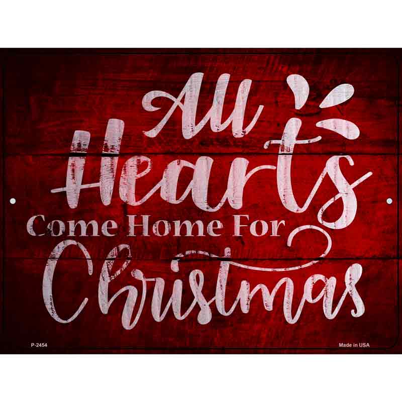 Come Home For CHRISTMAS Wholesale Novelty Metal Parking Sign