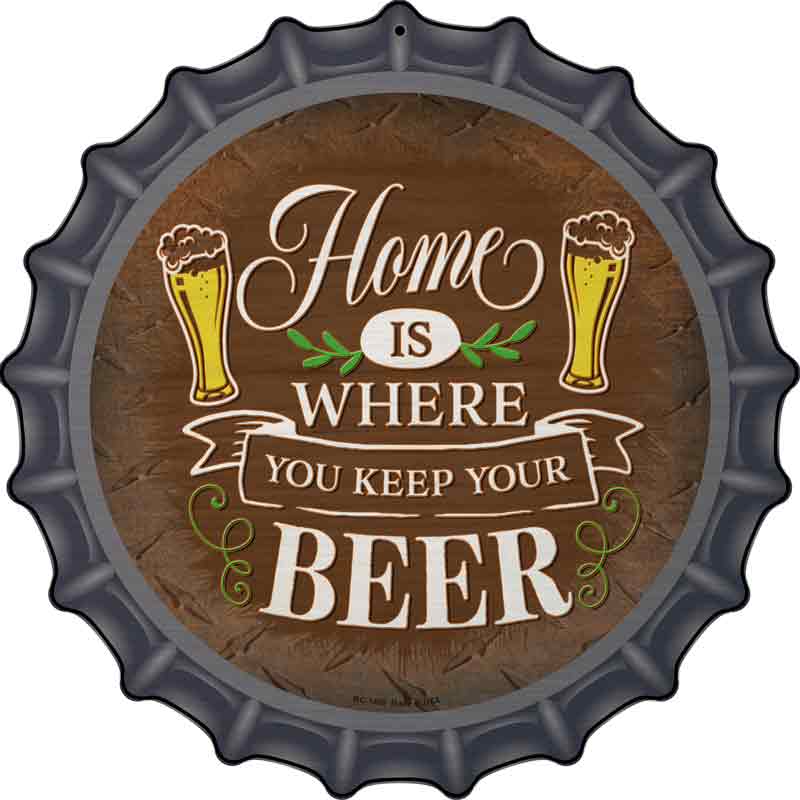 Where You Keep Your Beer Wholesale Novelty Metal Bottle CAP