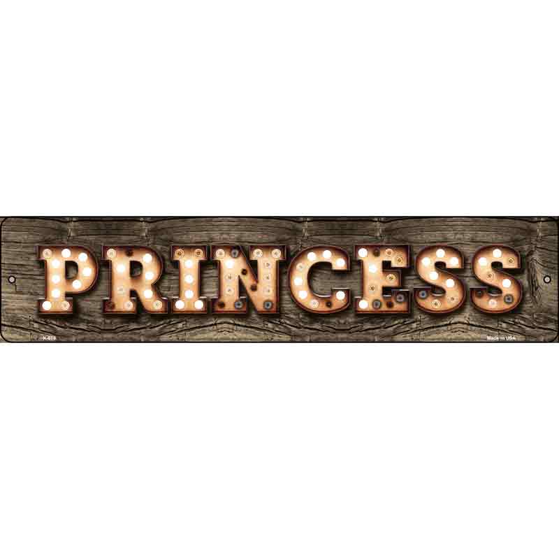 Princess Bulb Lettering Wholesale Small Street SIGN