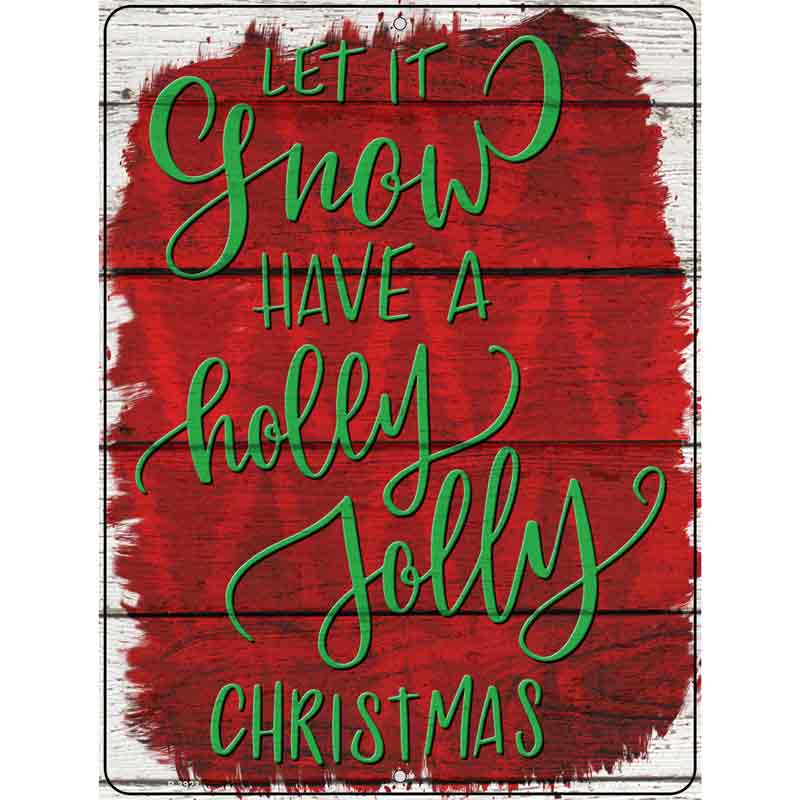 Have a Holly Jolly CHRISTMAS Wholesale Novelty Metal Parking Sign