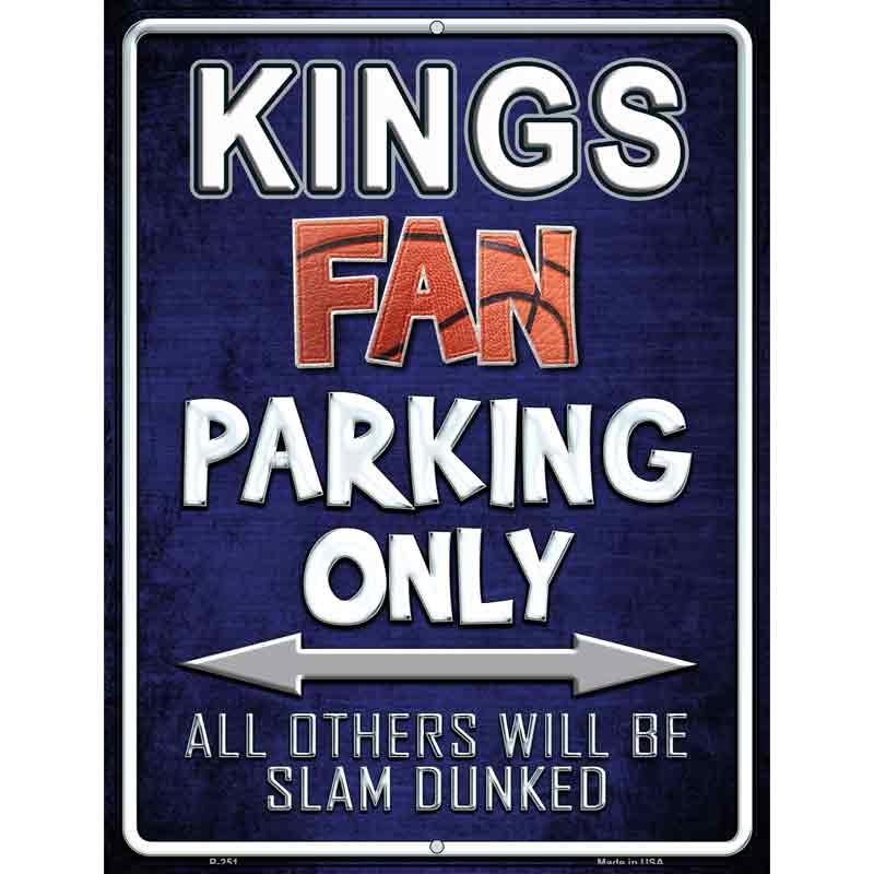 Kings Wholesale Metal Novelty Parking Sign P-251