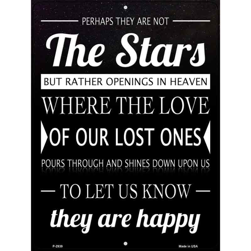 Stars They Are Happy Wholesale Novelty Metal Parking SIGN
