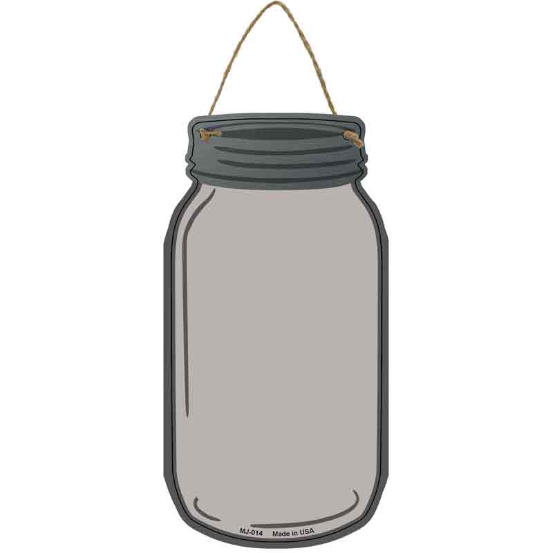 Tan Wholesale Novelty Metal Mason Jar SIGN