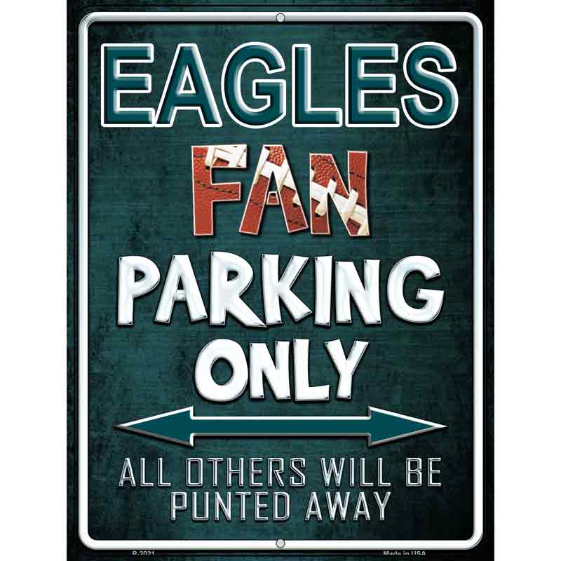 Eagles Wholesale Metal Novelty Parking Sign