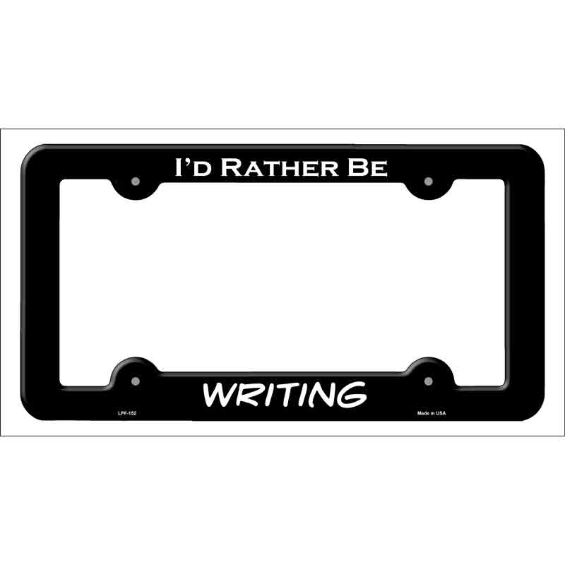Writing Wholesale Novelty Metal License Plate FRAME