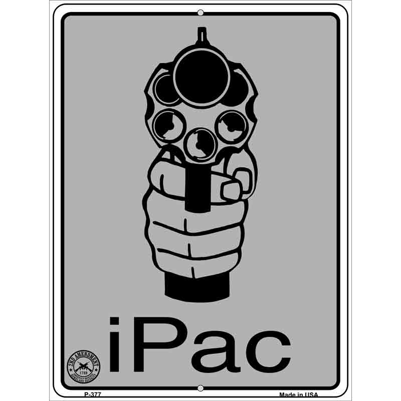 iPac Wholesale Metal Novelty Parking SIGN