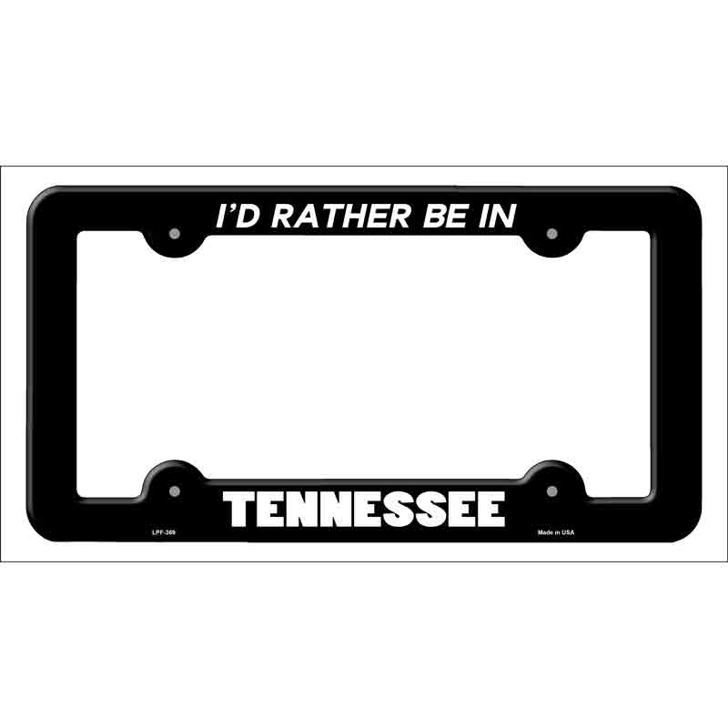Be In Tennessee Wholesale Novelty Metal License Plate FRAME