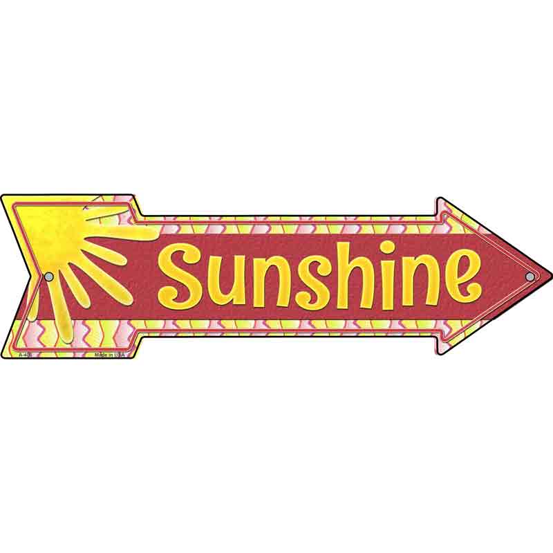 Sunshine Wholesale Novelty Metal Arrow SIGN