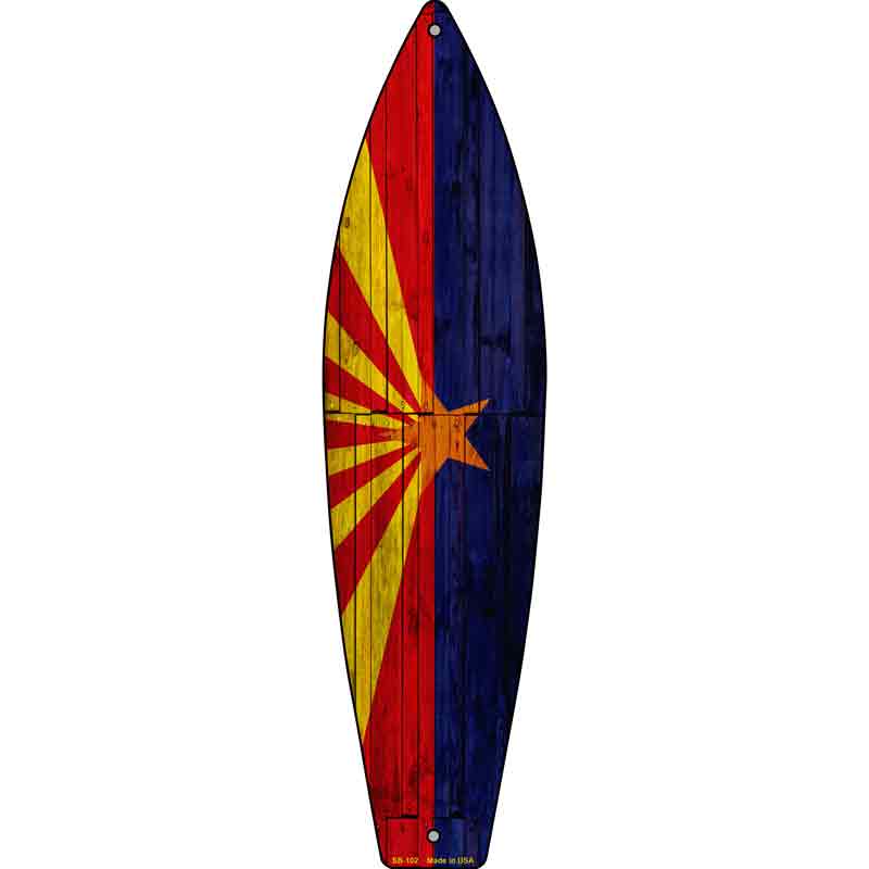 Arizona State FLAG Wholesale Novelty Surfboard