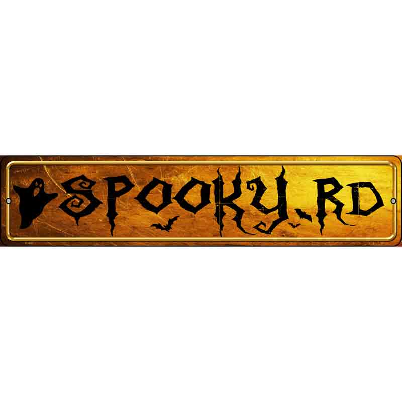 Spooky Road Wholesale Novelty Metal Small Street Sign