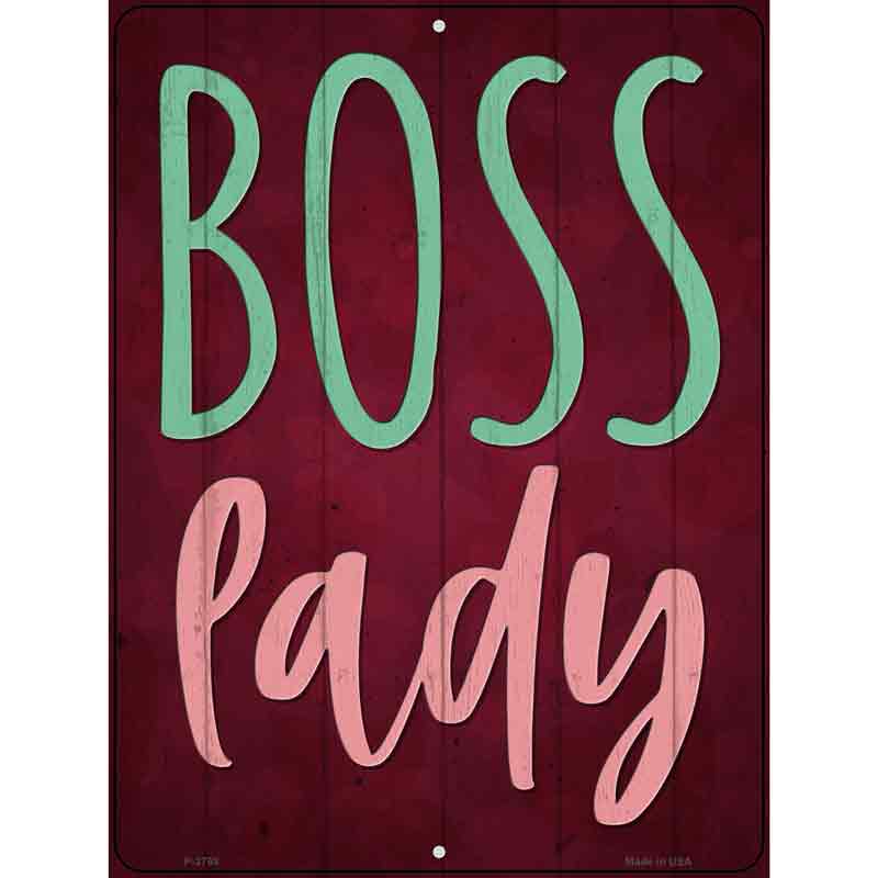 Boss Lady Wholesale Novelty Metal Parking SIGN