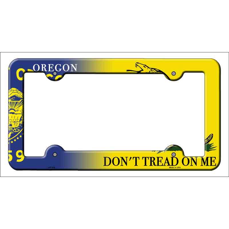 Oregon|Dont Tread Wholesale Novelty Metal License Plate FRAME