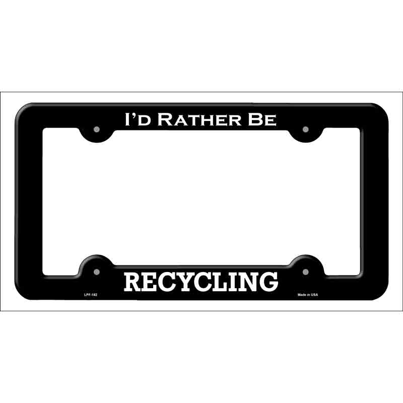 RecyclINg Wholesale Novelty Metal License Plate Frame