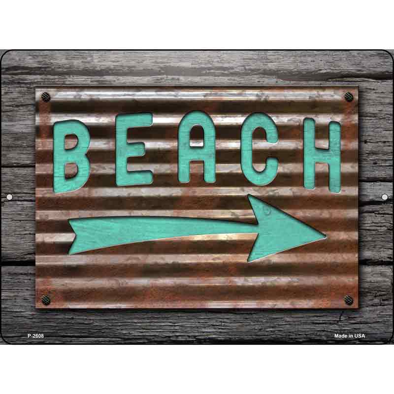 Beach That Way Wholesale Novelty Metal Parking SIGN