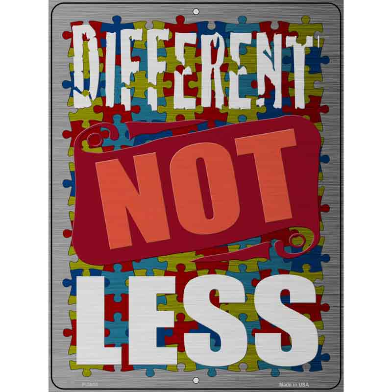 Different Not Less Wholesale Novelty Metal Parking SIGN