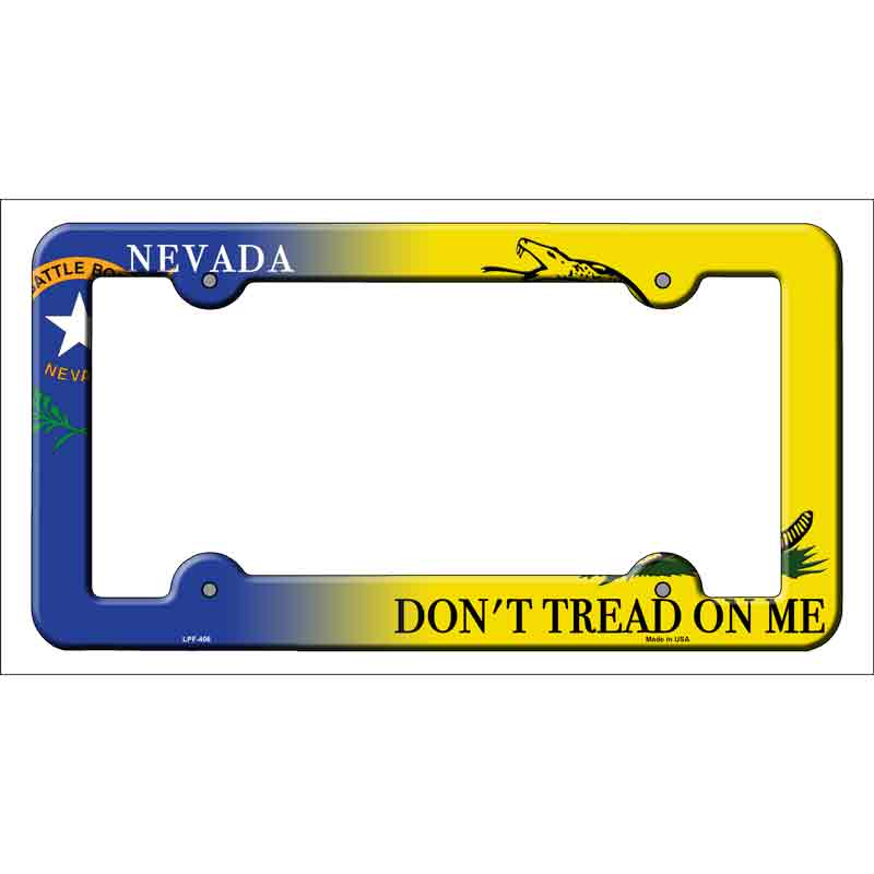Nevada|Dont Tread Wholesale Novelty Metal License Plate FRAME