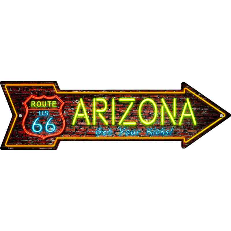Arizona Neon Wholesale Novelty Metal Arrow SIGN