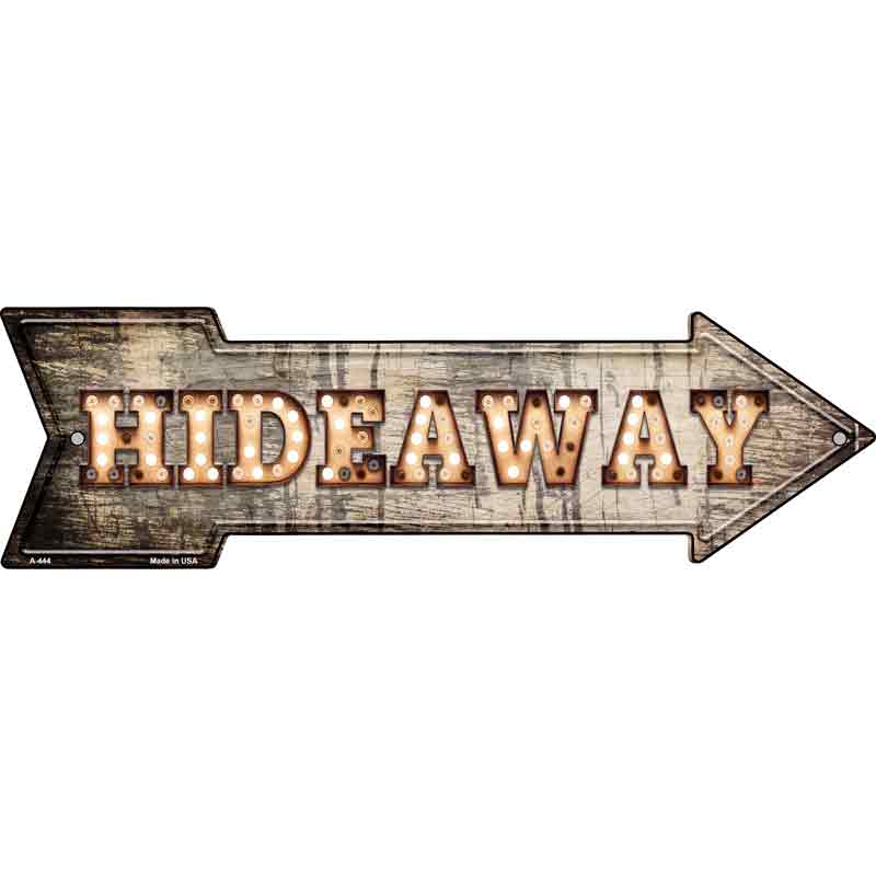 Hideaway Bulb Letters Wholesale Novelty Arrow SIGN