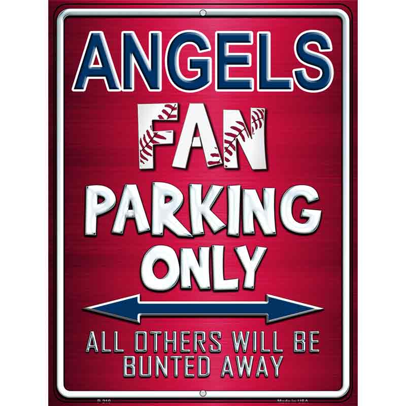 Angels Wholesale Metal Novelty Parking Sign