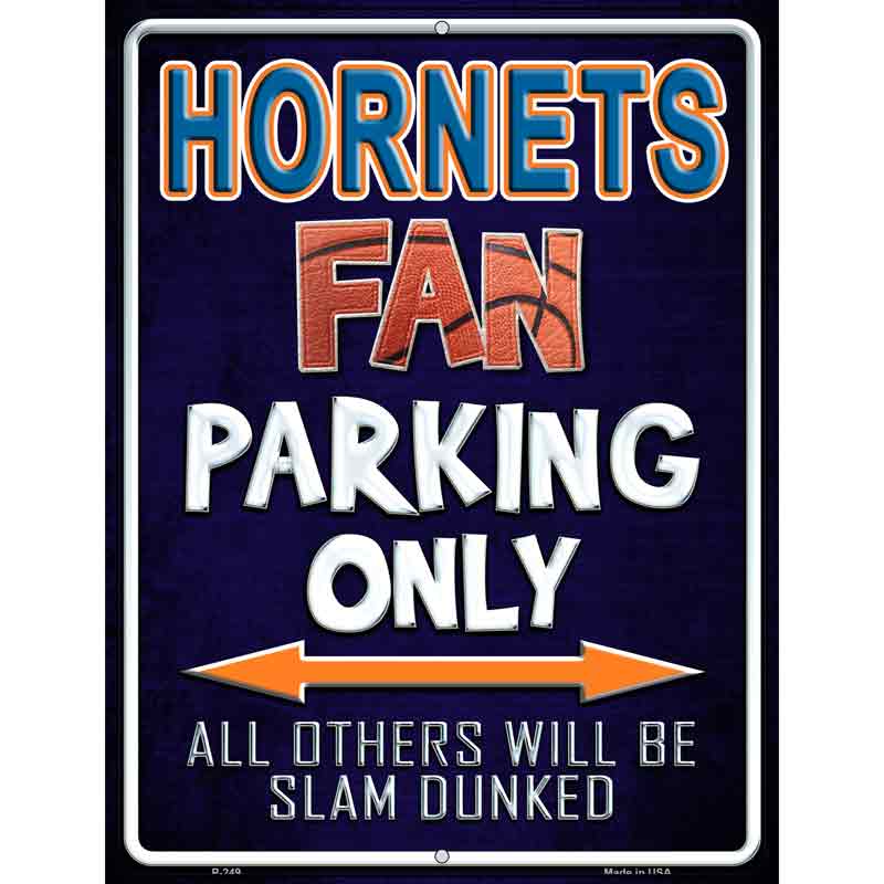 Hornets Wholesale Metal Novelty Parking Sign